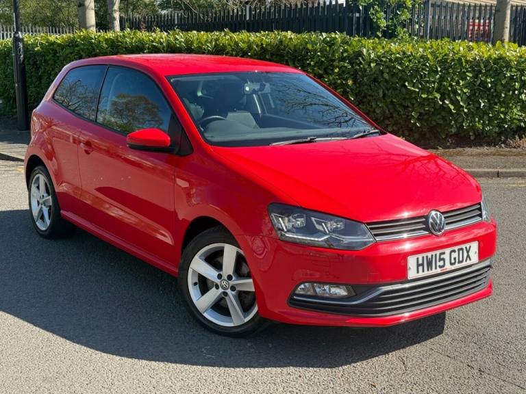 2015 Volkswagen Polo 1.2 TSI BlueMotion Tech SEL Hatchback 3dr Petrol Manual Euro 6 (s/s) (110 p ...