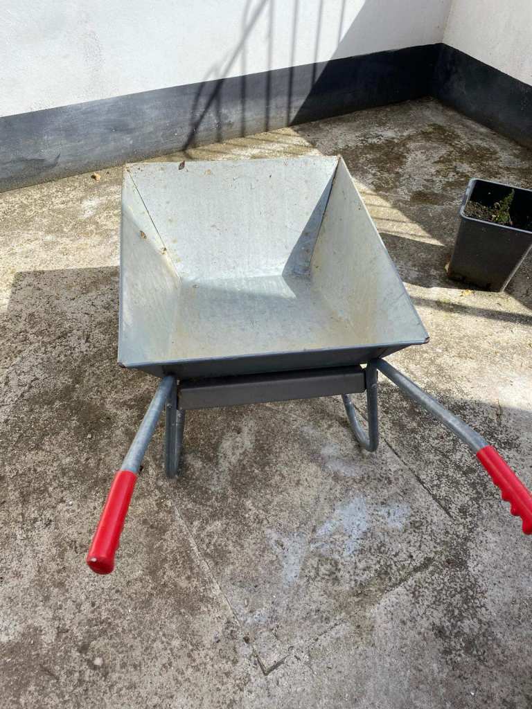 Galvanised Wheelbarrow – Good Condition