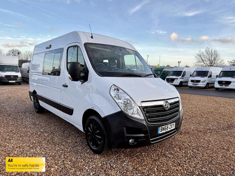 2018 Vauxhall Movano 2.3 CDTi 3500 Panel Van 5dr Diesel Manual FWD L2 H2 Euro 6 (130 ps) Panel Va...