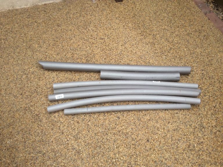 Grey Pipe Insulation Foam