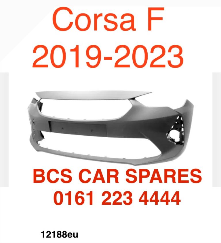 Vauxhall Corsa E.   Front Bumper. New. 
