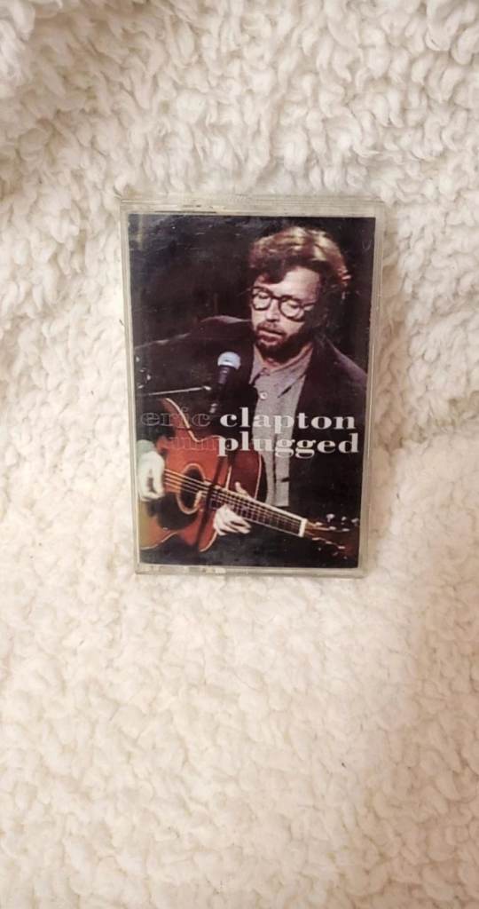 Eric Clapton Unplugged Cassette Tape