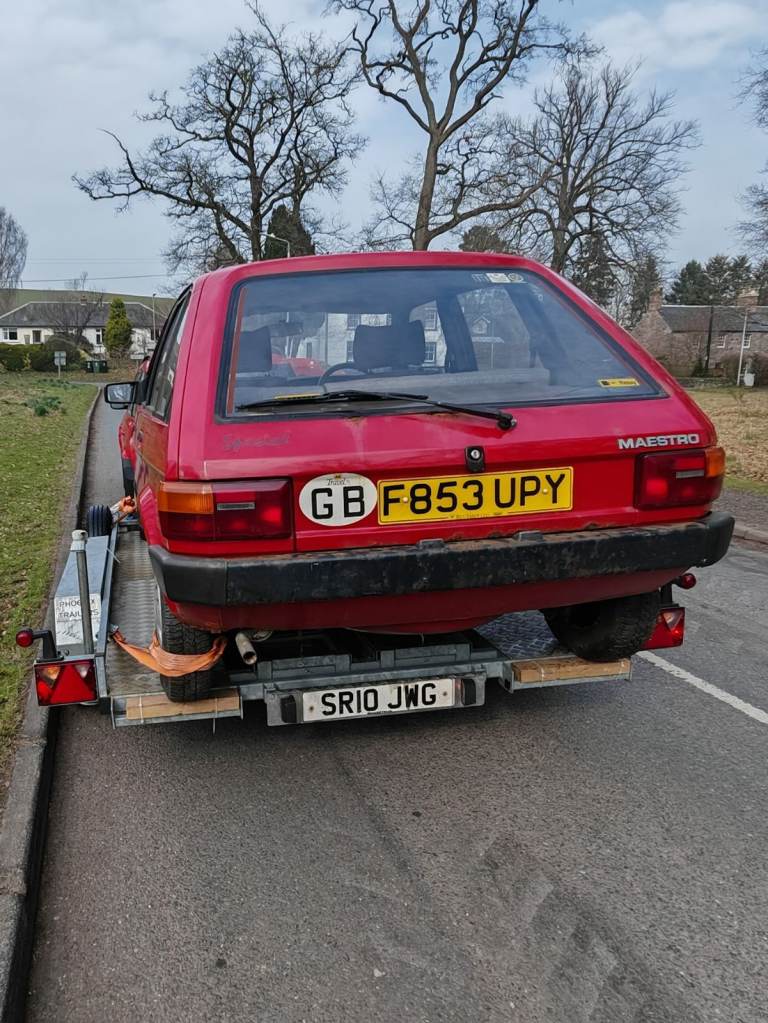AUSTIN Maestro Special DOFR: February 1989 1275 cc Genuine Barn Find