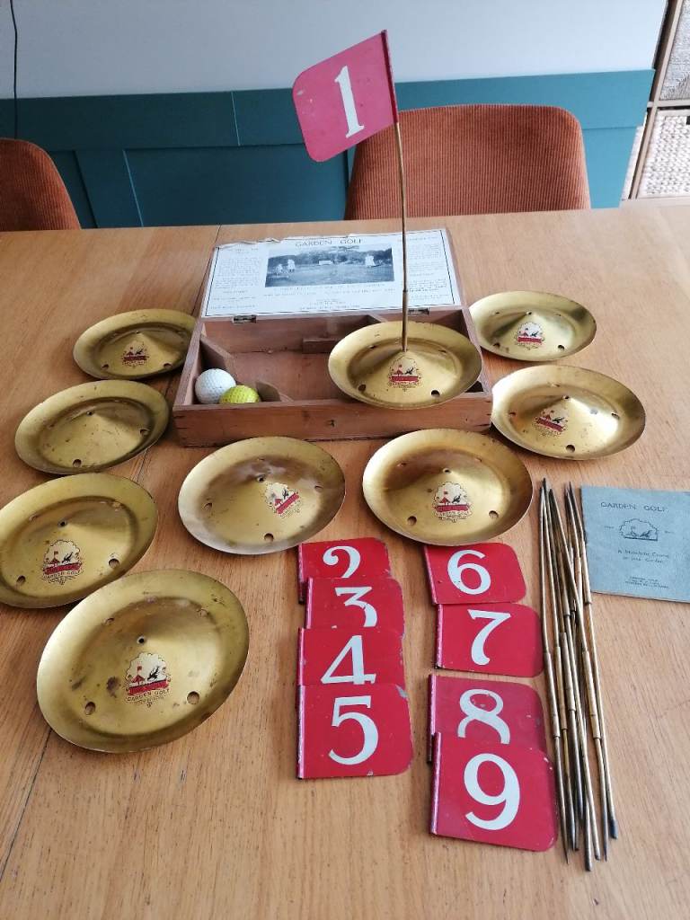 Antique Garden Golf Game