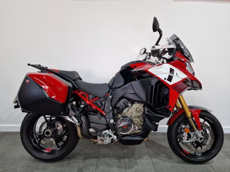 2022 Ducati Multistrada V4 Pikes Peak, Evotech Extras, Full Titanium Termignoni