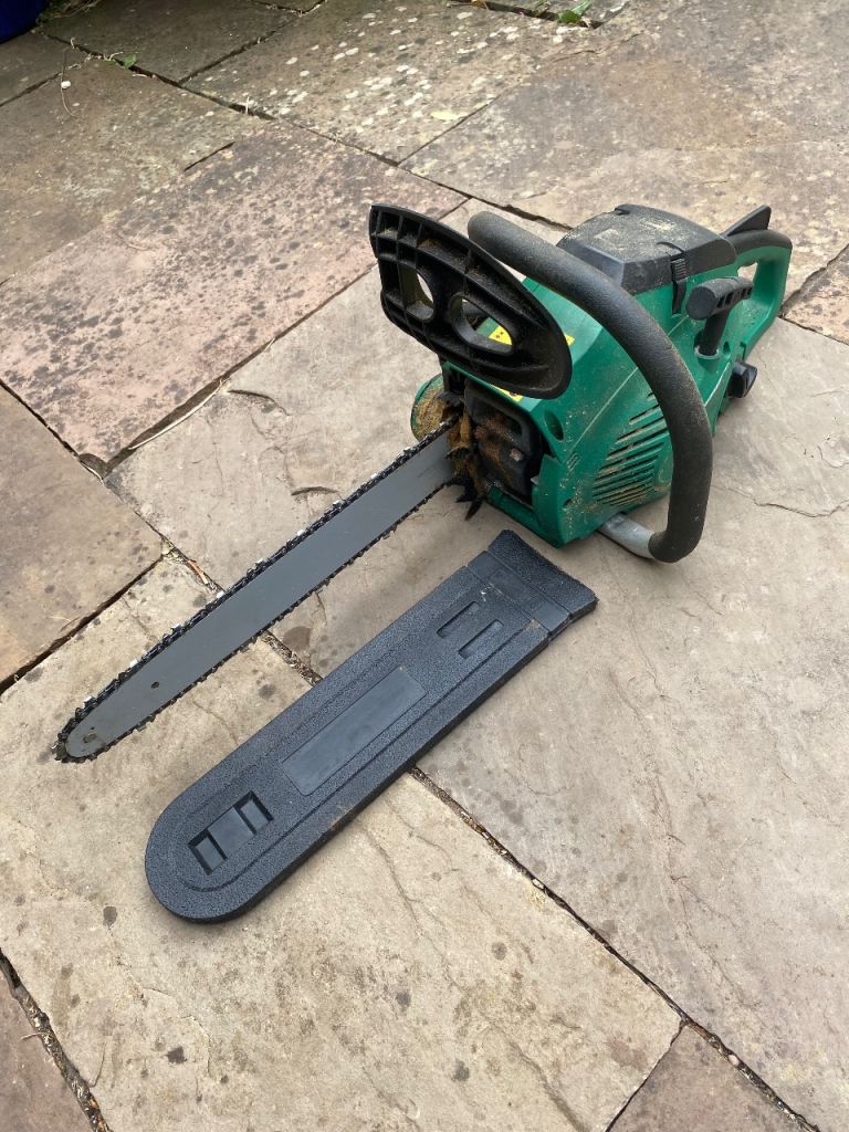 Garden line petrol chainsaw.