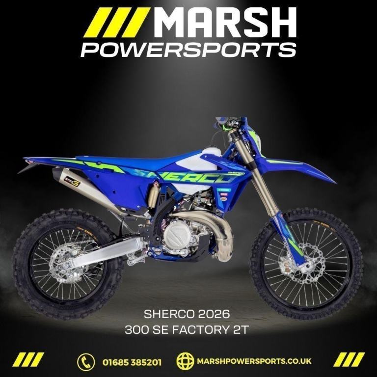 Sherco 300 SE Factory 2T 2026 - Sherco Main Dealer - RESERVE NOW!