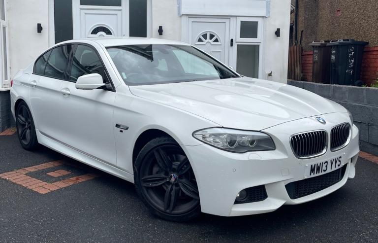2013 BMW 5 Series 520d M Sport 4dr Step Auto* TIMING CHAIN REPLACED* SALOON Diesel Automatic
