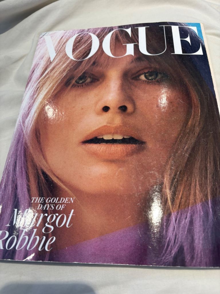VOGUE MAGAZINE 4 ISSUES SERENA WILLIAMS MARGOT ROBBIE GEMMA CHAN