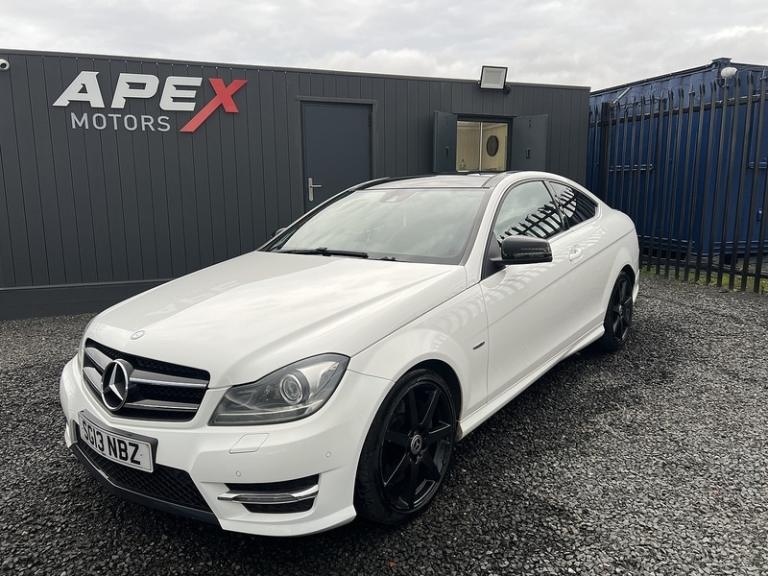 2013 Mercedes-Benz C Class 2.1 C250 CDI BlueEfficiency AMG Sport Plus Coupe 2dr Diesel G-Tronic+ ...