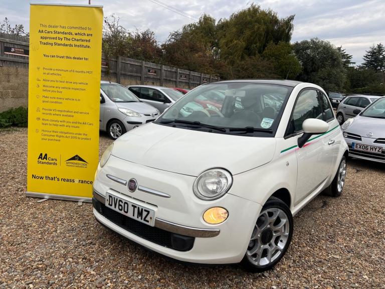 2010 Fiat 500 1.2 Lounge Dualogic Euro 4 3dr HATCHBACK Petrol Automatic
