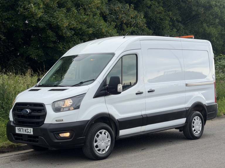 2021 (71) FORD TRANSIT 350 LEADER L2H2 SEMI HIGH ROOF WORKSHOP VAN RWD 2.0