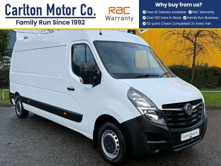 2021 Vauxhall Movano 2.3 CDTi 3500 BiTurbo Edition Panel Van 5dr FWD L3 H2 Euro 