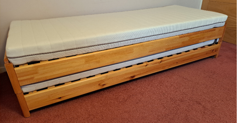 Ikea Utaker stackable single/double beds 80cms x 200cms