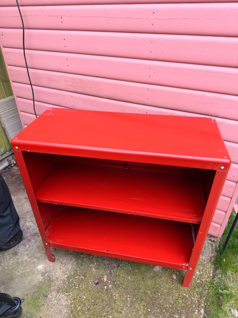 Ikea Red Kolbjorn Cabinet - Indoor/Outdoor