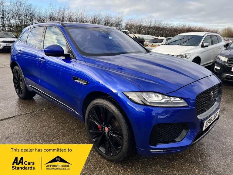 2018 Jaguar F-Pace 3.0 V6 S Auto AWD Euro 6 (s/s) 5dr SUV Petrol Automatic