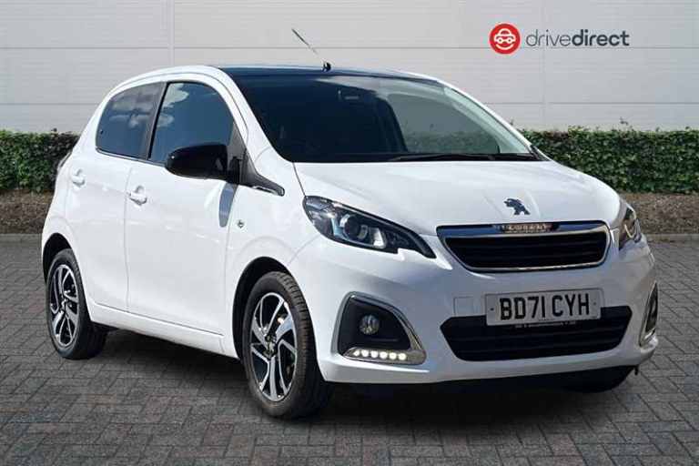 2021 Peugeot 108 1.0 Allure Hatchback 5dr Petrol Manual Euro 6 (s/s) (72 ps) Hatchback Petrol Manual