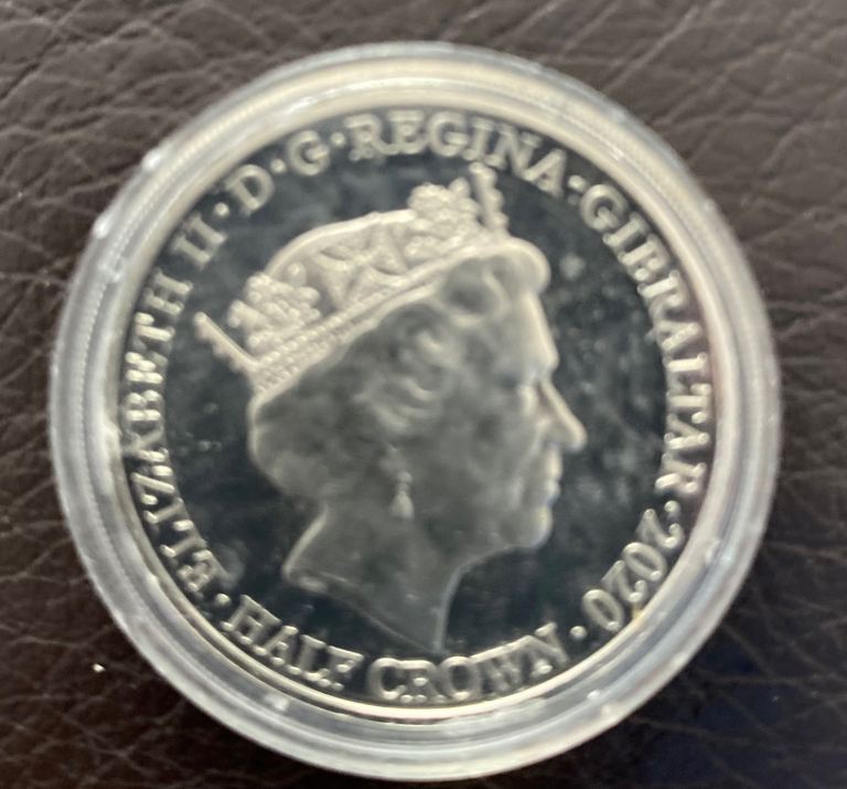 Gibraltar 2020 Half Crown Coin - Sir Winston Churchill