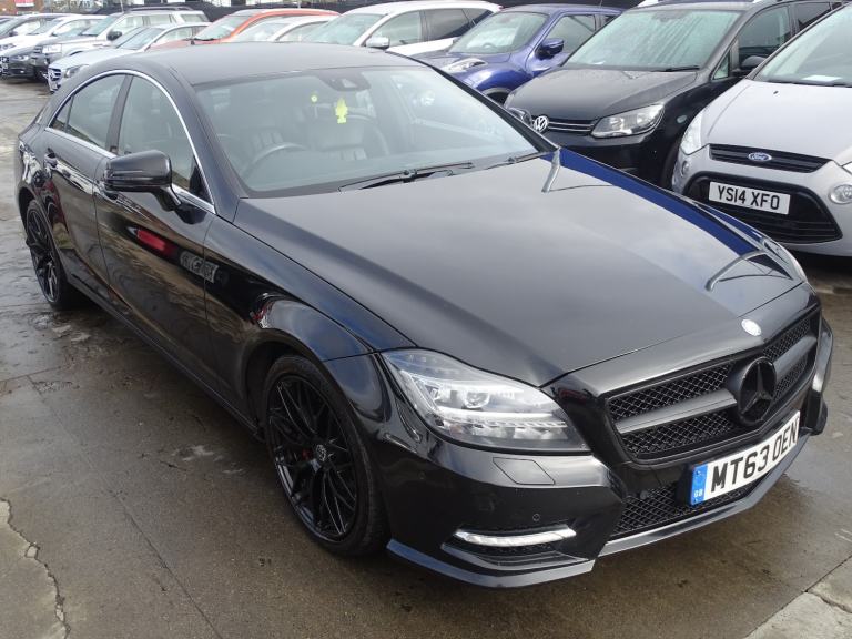 MERCEDES-BENZ CLS 2.1 CLS250 CDI AMG Sport Black Auto Diesel 2013