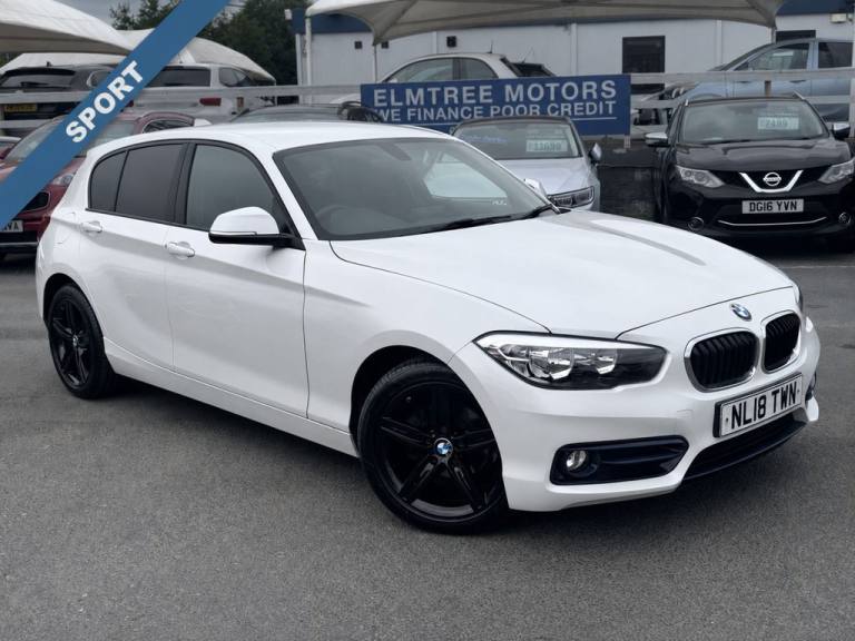2018 BMW 1 Series 118i, 1.5 Petrol, Sport, 5 Door, Hatchback, Manual, Euro 6. Hatchback Petrol Ma...