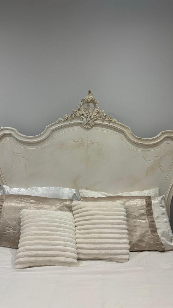 Can be sold separately,  Louis 16th double bed and Amoire /side units 