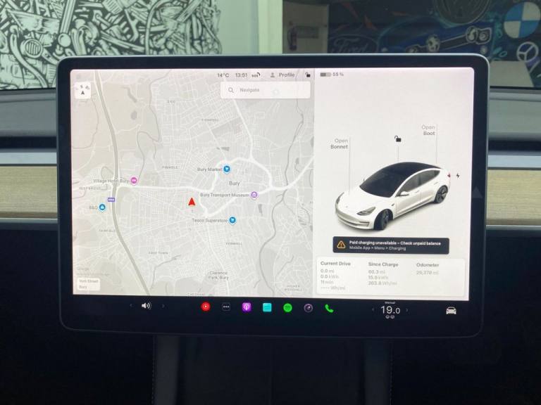 2021 Tesla Model 3 Standard Range Plus Saloon 4dr Electric Auto RWD (241 bhp) Saloon ELECTRIC Aut...