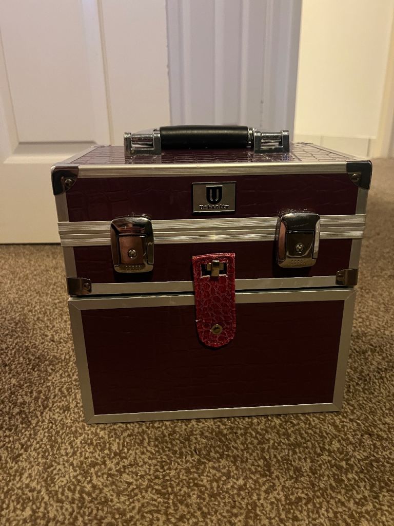 Urbanity Nail Polish Case - Purple, Good Condition