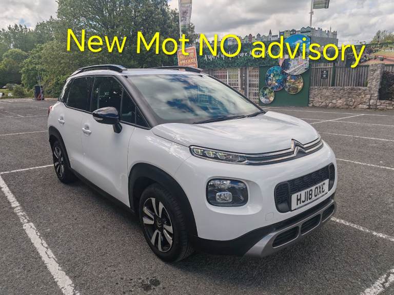 New Mot NO advisory /Full Service History -Citroen C3 Aircross 1.2 petrol 2018 