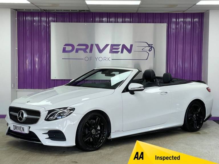 2018 Mercedes-Benz E Class 2.0 E220d AMG Line (Premium) Cabriolet 2dr Diesel G-Tronic+ Euro 6 (s/...