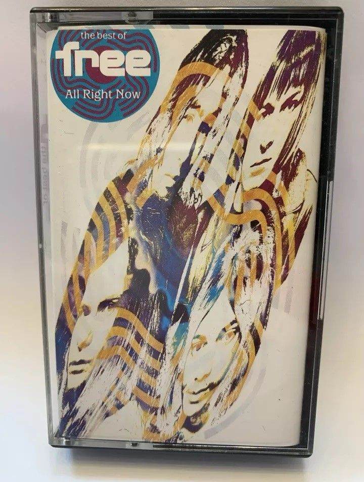 Free - All Right Now - Cassette Tape - Rare - 1991 - ICTTV2