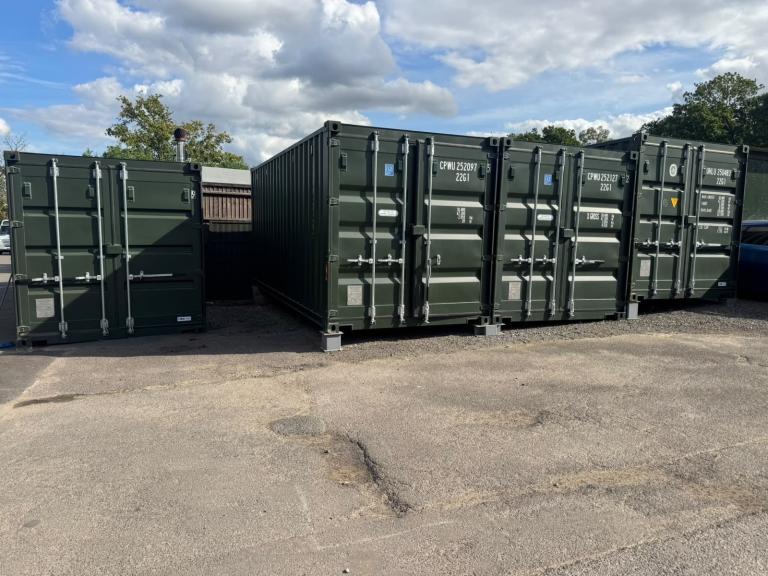 Container storage / Self Storage / secure yard / Chertsey / Surrey/ m25 / 