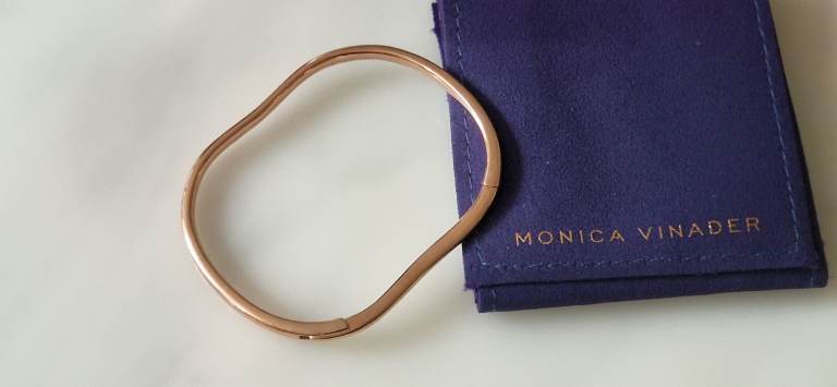 Monica  Vinader new rose gold bracelet 