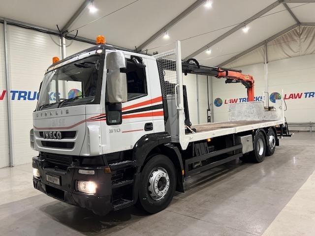 Iveco Stralis 310 6x2 Flatbed Brick Grab