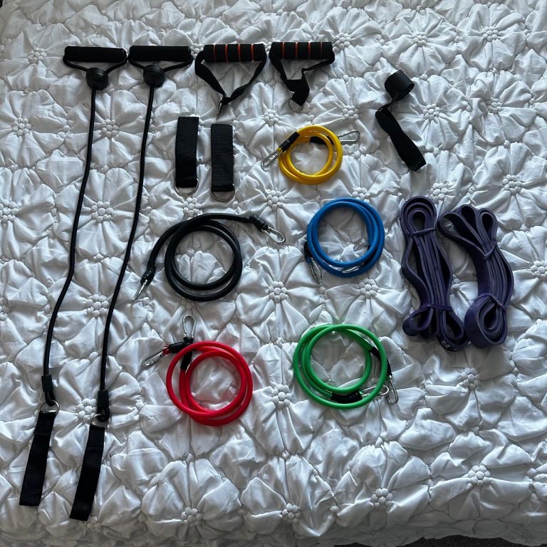 Full Resistance Bands Set with Accessories