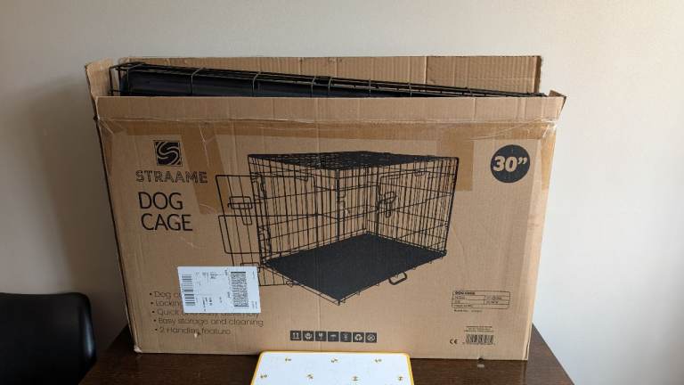 30" Dog Crate UNUSED 