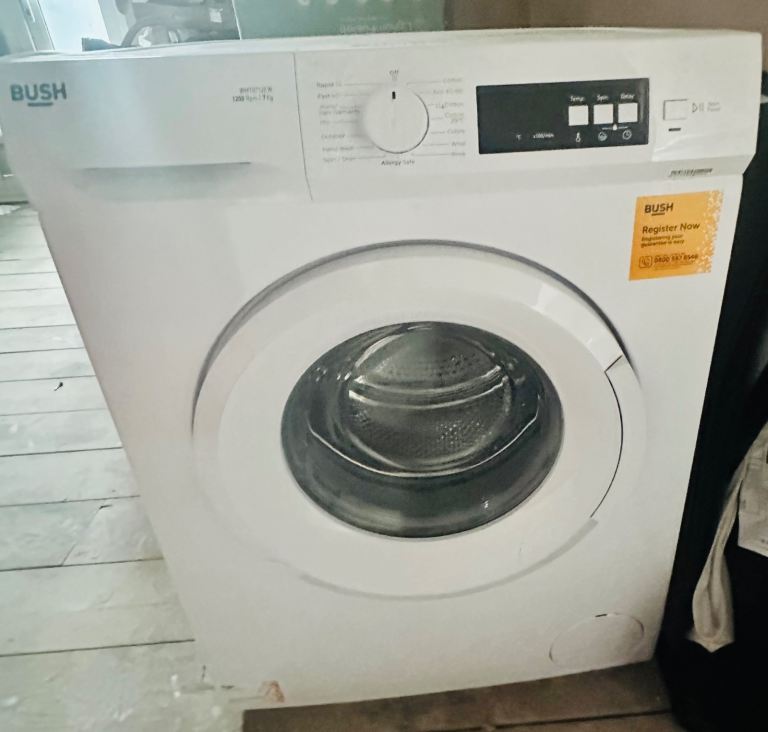 7kg nearly new White Washing Machine – Good Condition