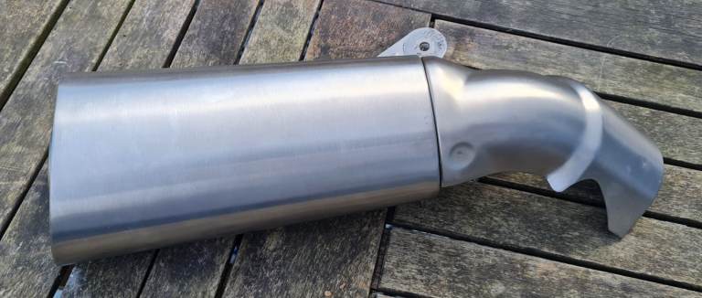 The BMW S1000RR K46 Muffler