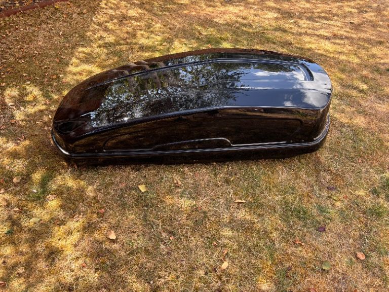 Halfords Advanced 470L Roof Box - Black