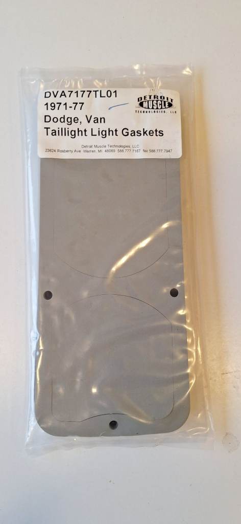 Dodge B Van 1971-77 Taillight Gaskets.