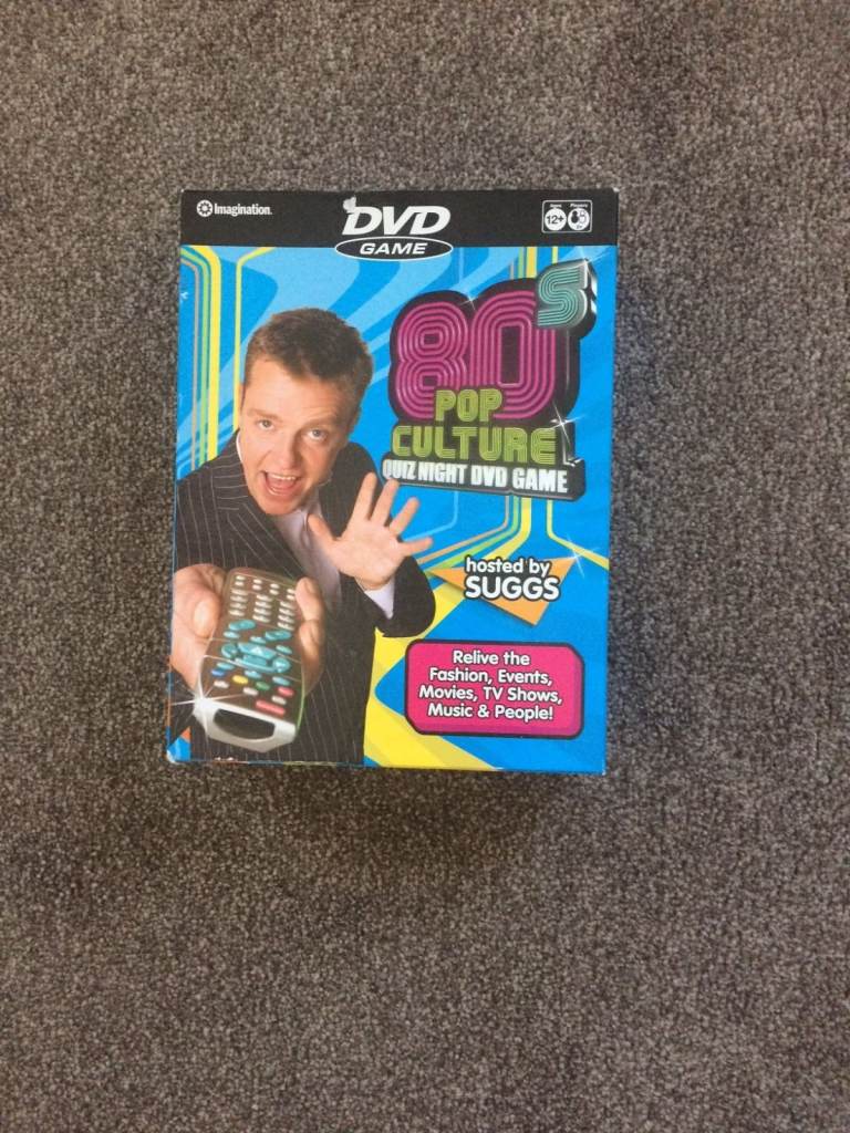 New - 80's Pop Culture and Quiz Night DVD Game