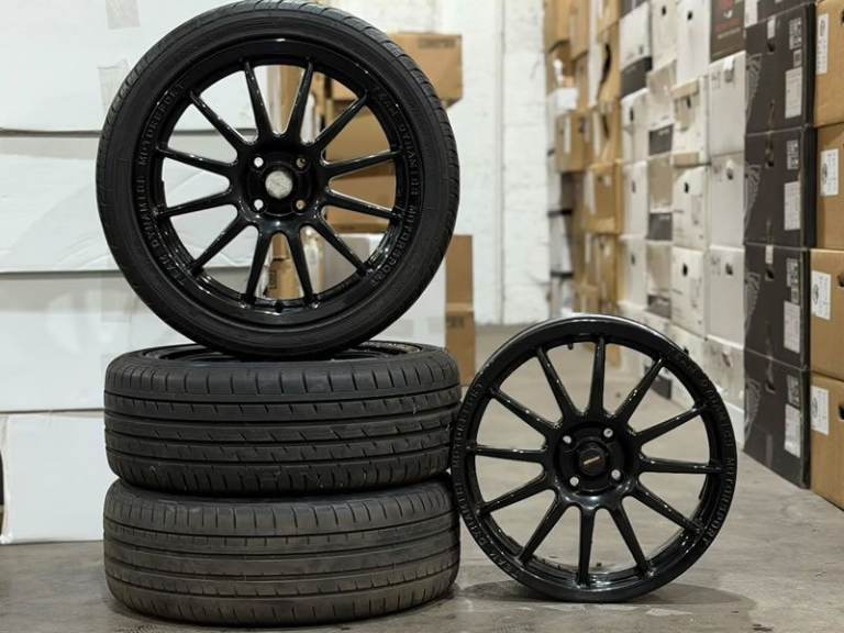 17" Team Dynamics Pro Race Alloys & Tyres for Mini 4x100