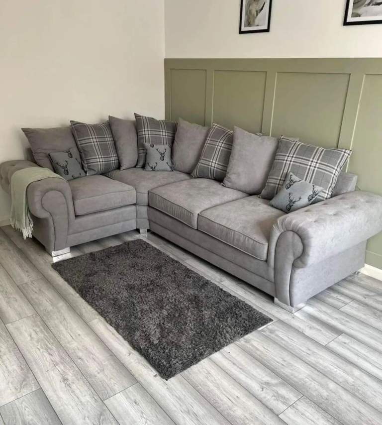 📢✔Super Comfy & Elegant 3+2 Seater & Corner Brand New Luxury Verona Sofa Suit ~ Pay on Arrival🚛