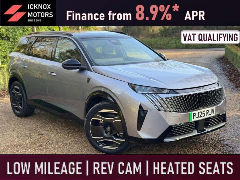2025 Peugeot E-5008 73kWh GT Auto 5dr HATCHBACK Electric Automatic