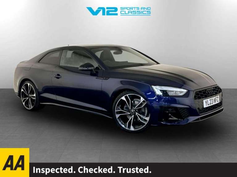 2023 Audi A5 2.0 TFSI 35 Black Edition S Tronic Euro 6 (s/s) 2dr Automatic Coupe Petrol Automatic