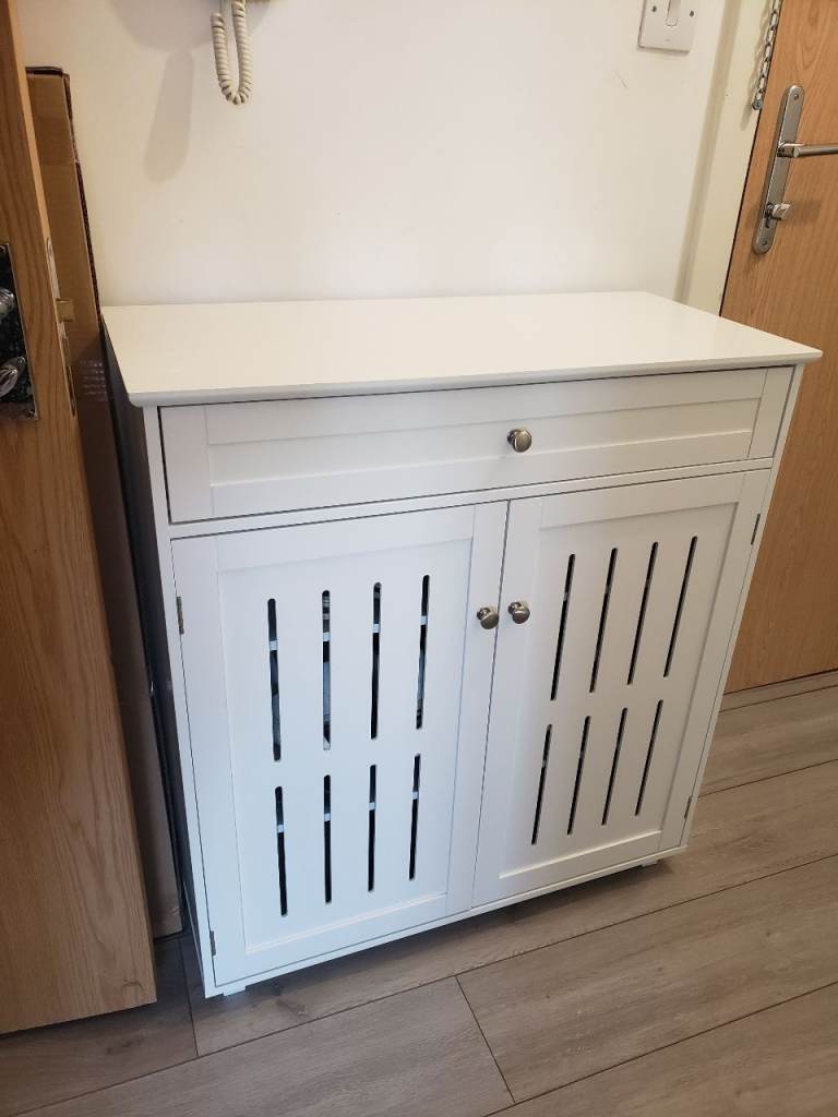 4 tier shoe organiser with drawer