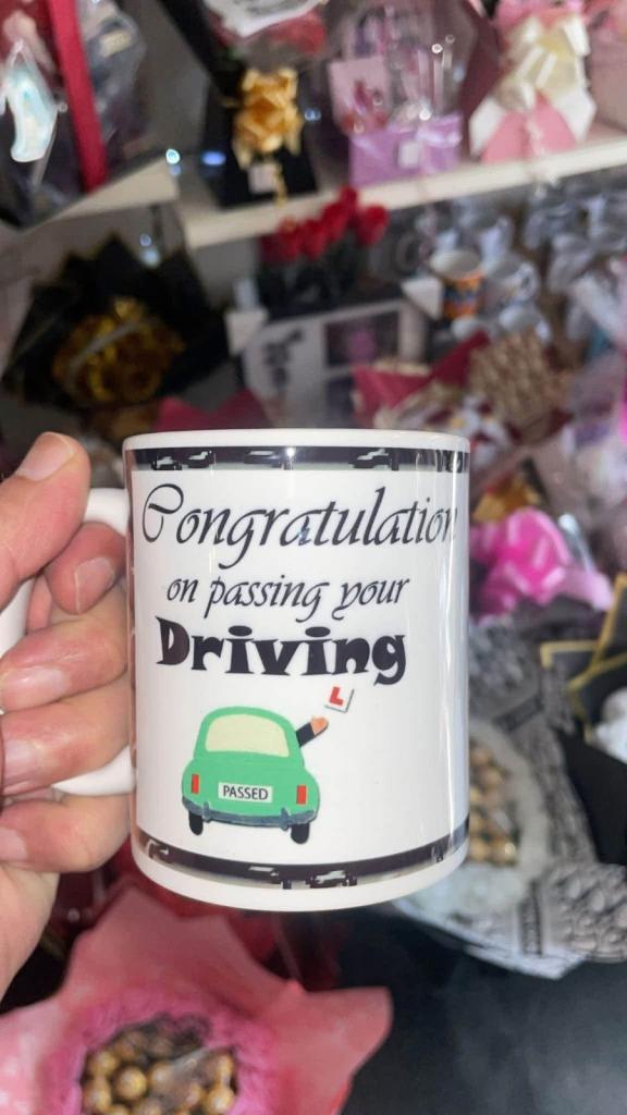 New Driver Mug - 'Congratulations onPassing Your Driving' Gift