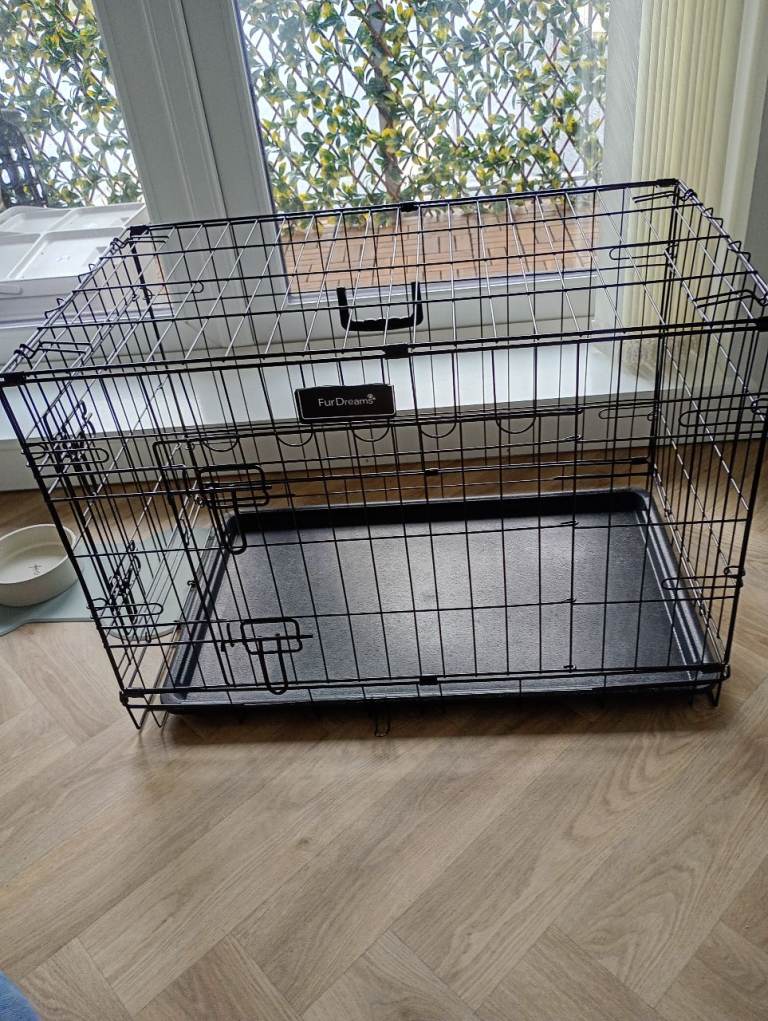 Folding Metal Dog Crate