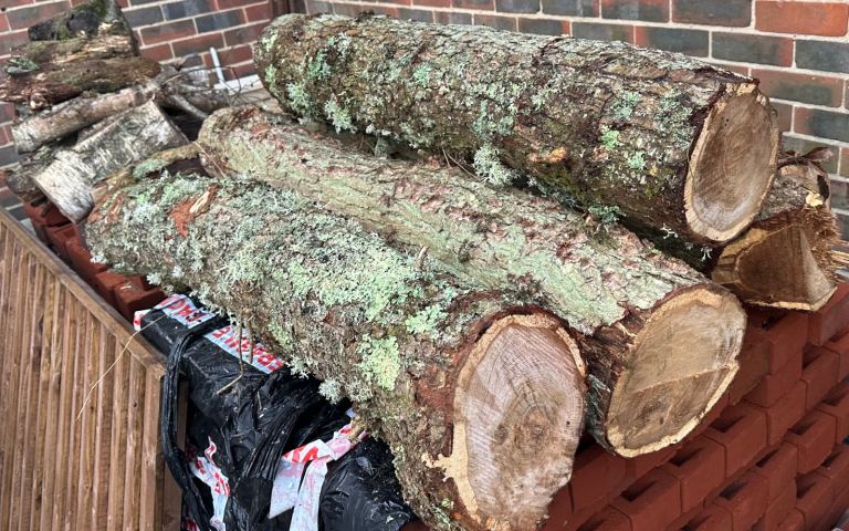 Firewood Logs in long lengths for larger fireplaces or self cutting