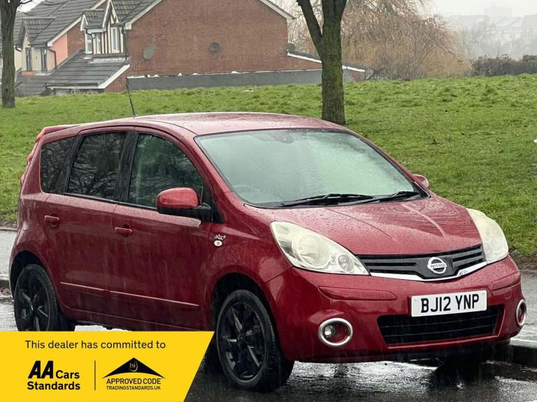 2012 Nissan Note 1.4 N-Tec+ 5dr MPV PETROL Manual