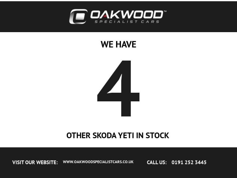 2014 14 SKODA YETI 2.0 TDI SE OUTDOOR 5DR DIESEL MANUAL EURO 5 (110 PS) DIESEL